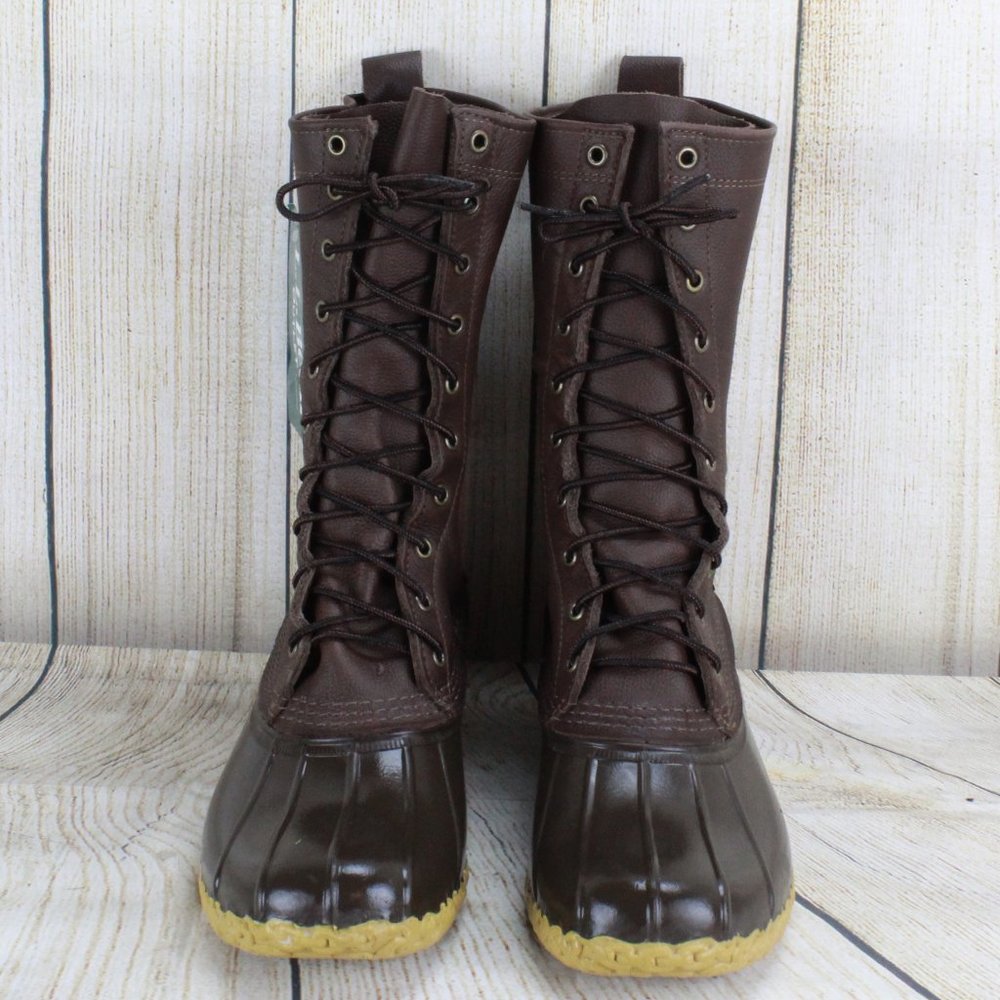 LL BEAN 10" Uninsulated Hunting Duck Boots Size 9 - Picture 4 of 8